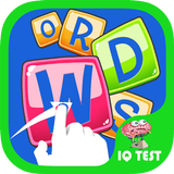 iq test word puzzle game free icône