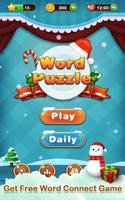 Word Connect Puzzle- Word Search Christmas Edition Poster