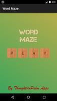 Word Maze Affiche