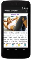 Workout Plans For Women Affiche