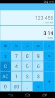 Dual Display Calculator Affiche