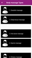 Body Massage imagem de tela 1
