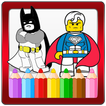 Coloring Book for Lego Super Heroes