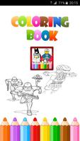 Coloring Book for Lego Super Heroes Affiche