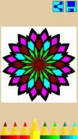 Coloring book: Mandala Flowers screenshot 3