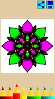 Coloring book: Mandala Flowers screenshot 1