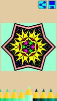 Coloring book: Mandala Flowers capture d'écran 2