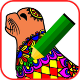 Coloring: Mandala. Antistress.