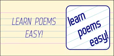 Learn poems easy!