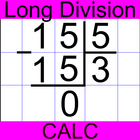 Long Division Calc ไอคอน