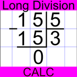 Long Division Calc ícone