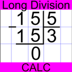 Long Division Calc icône