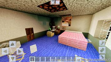 Freddy’s House for Hide-and-Seek. MCPE Map imagem de tela 2