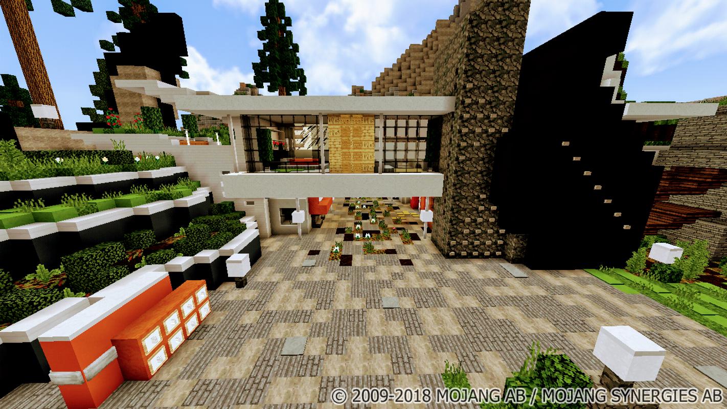 Mega Mansion. Minecraft Map para Android - APK Baixar