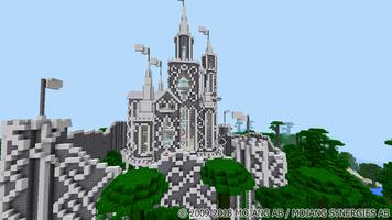 Princess Castle. MCPE Map plakat