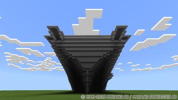 The Airplane Carrier Ship. MCPE Map Screenshot 1