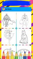 Super Heroes Coloring Pages For Kids Ekran Görüntüsü 1