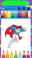 Super Heroes Coloring Pages For Kids Ekran Görüntüsü 3