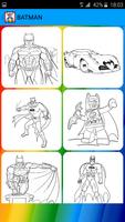 Super Heroes Coloring Book capture d'écran 3