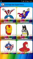 Super Heroes Coloring Book syot layar 1