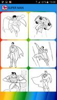 Super Hero Coloring Book تصوير الشاشة 2