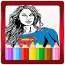 Super Woman Coloring Book APK