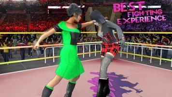 Girls WWE Wrestling capture d'écran 2