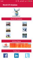 World of Airplane Affiche