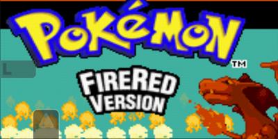 Pokemoon fire red version - Free GBA Classic Games Affiche