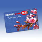 Donges IGA Customer Club 图标