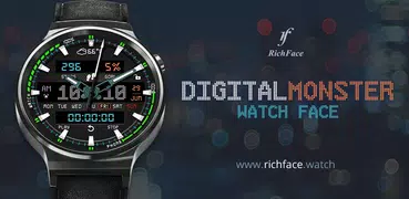 Digital Monster Watch Face
