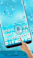 Teclado de lluvia de agua de cristal captura de pantalla 1