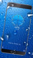 Tema de la gota de agua Poster