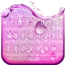 APK Colorful Water Drop Keyboard Theme