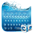 3d water drop keyboard theme-APK