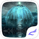 Dark Waterfall Sea Theme APK