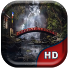 Waterfall Bridge Live Wallpap icône