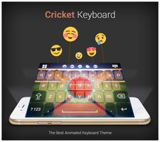 Cricket Keyboard : Wavy Keyboard Themes capture d'écran 1
