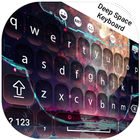 Deep Space Keyboard : Wavy Keyboard Themes icône