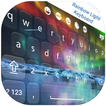 Rainbow Light Keyboard : Wavy Keyboard Themes