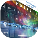 APK Rainbow Light Keyboard : Wavy Keyboard Themes