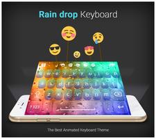 RainDrop Keyboard : Wavy Keyboard Themes screenshot 1