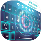 Visualizer Keyboard : Wavy Keyboard Themes
