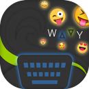APK Wavy Keyboard : Animated Keyboard Themes,Emojis