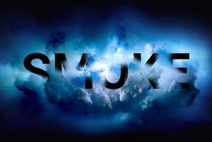 Smoke Effect Art Calligraphy Name : Focus N Filter poster