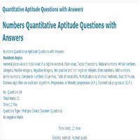 Quantitative Aptitude capture d'écran 1