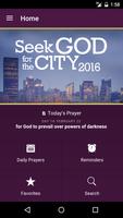 Seek God For the City 2016 poster