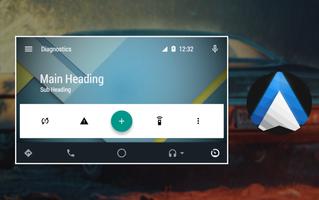 Guide for Android Auto Maps Media Messaging Voice ポスター