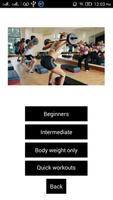 Gym Guide and Fitness Challenges Affiche