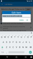List Maker Screenshot 2